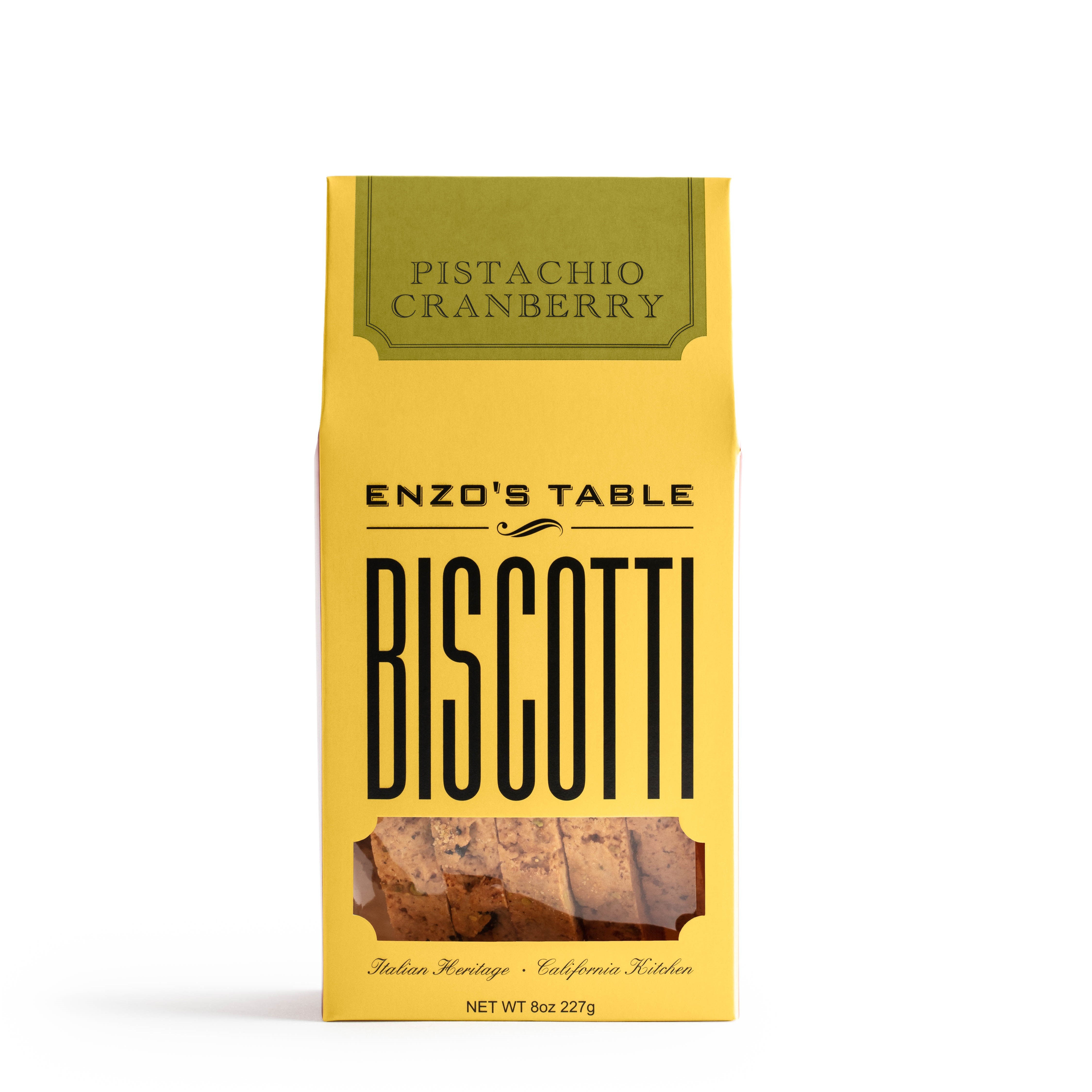 Pistachio Cranberry Biscotti