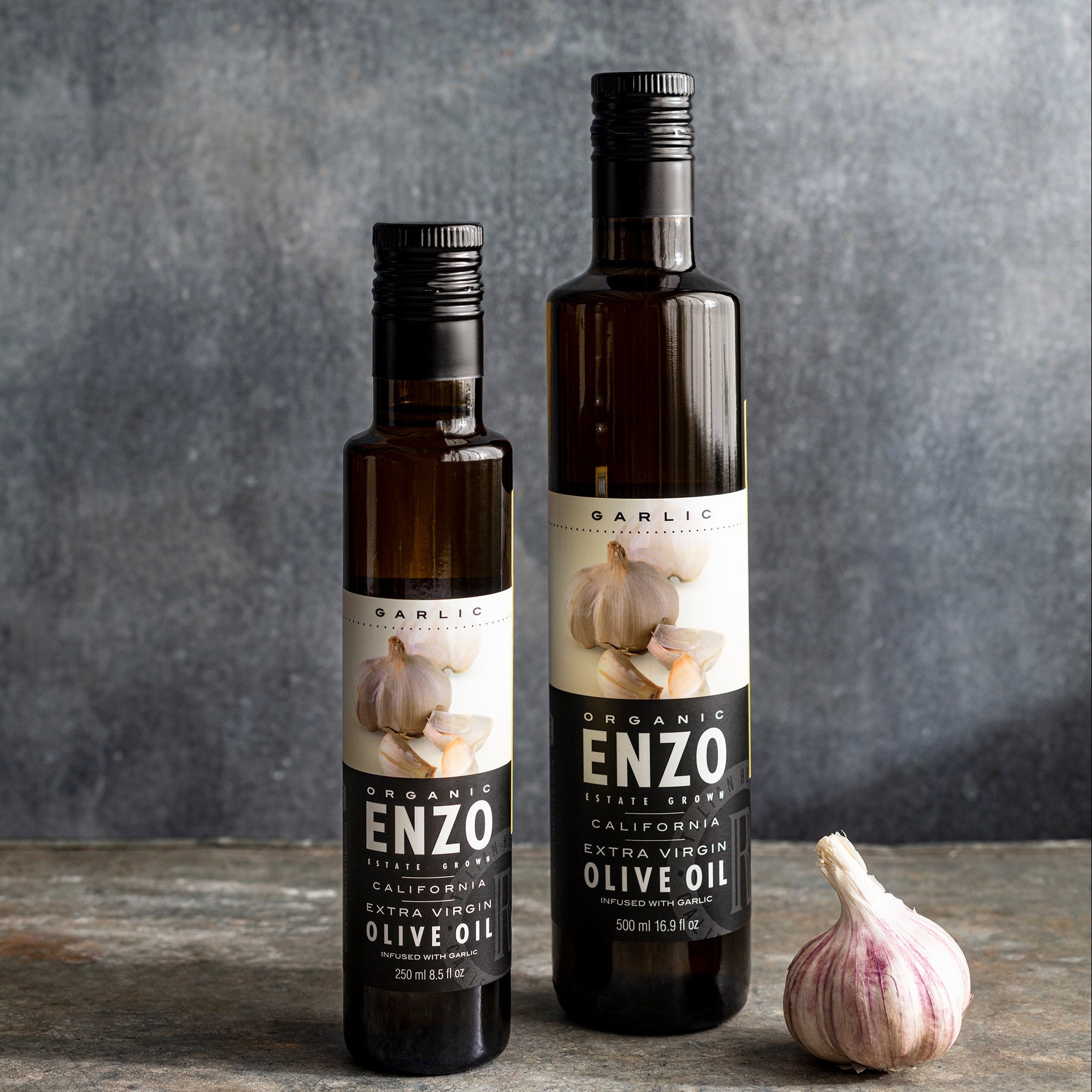 Organic Garlic Infused Olive Oil