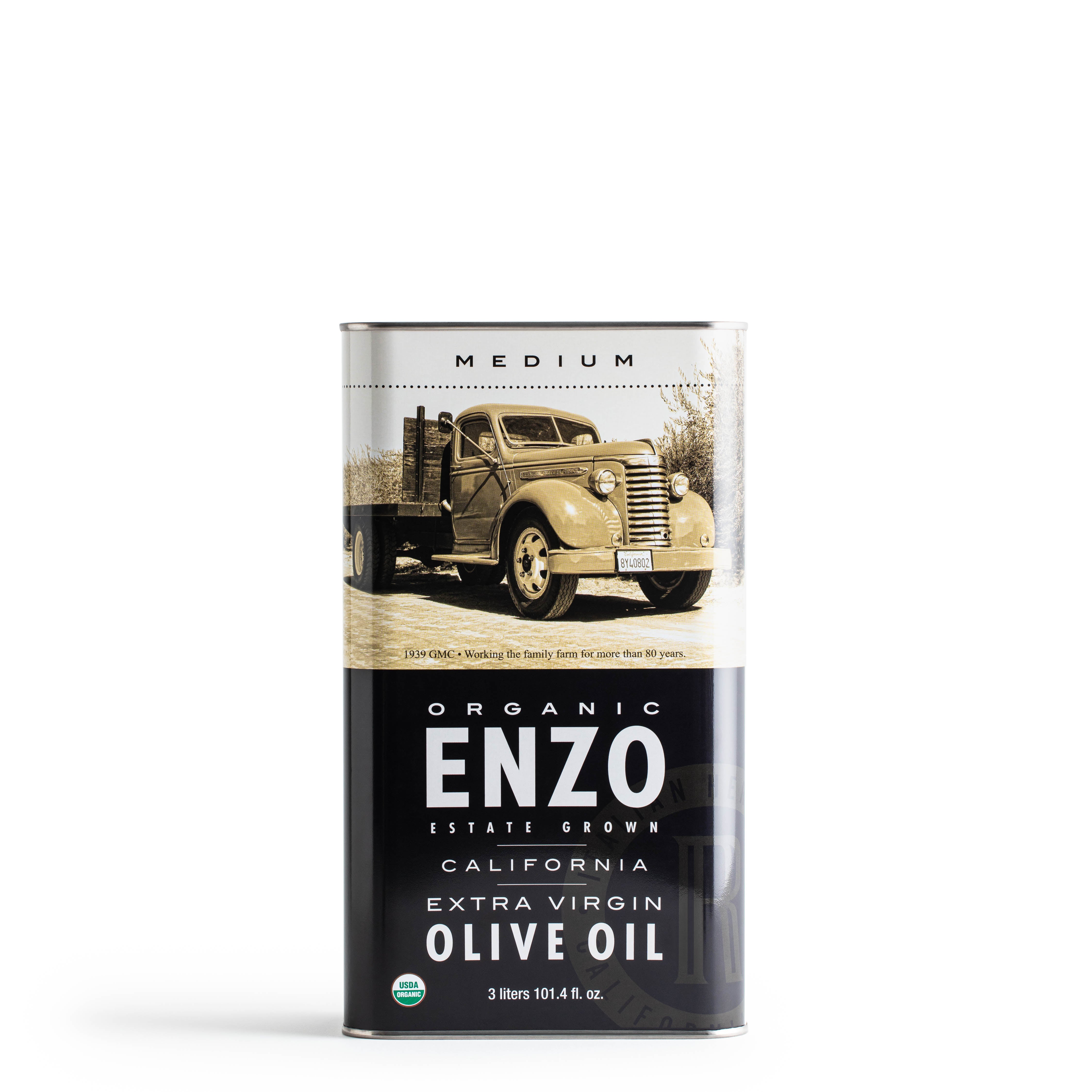 Organic Extra Virgin Olive Oil - Medium