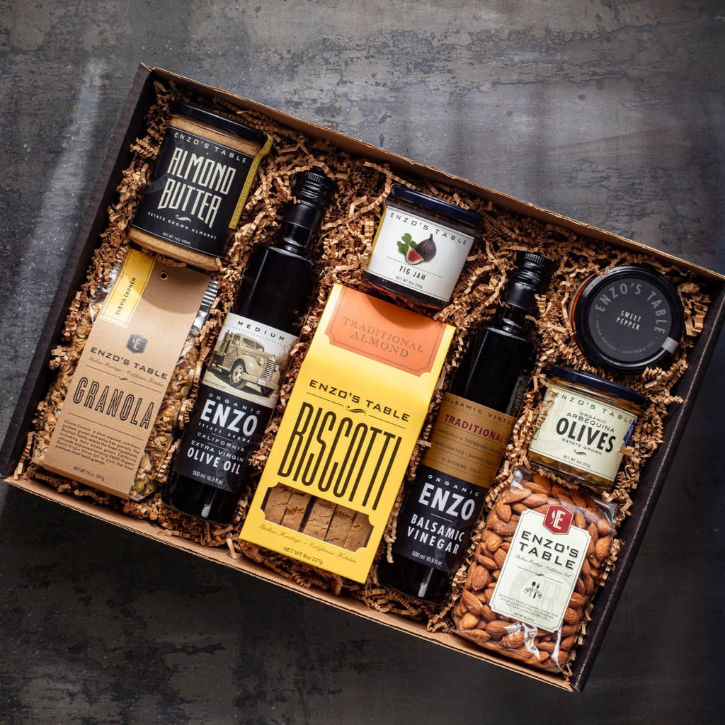 ENZO'S TABLE Italian Heritage. California Soil.