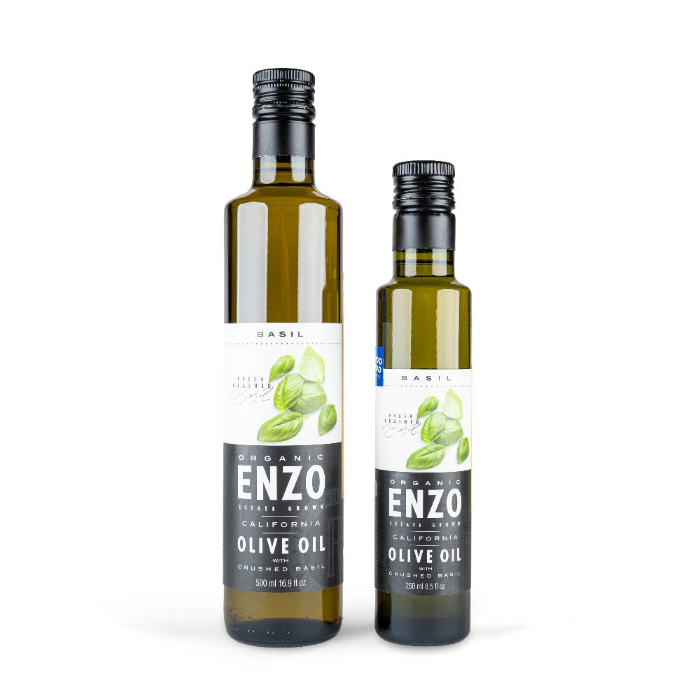 Organic Basil Crush Olive Oil
