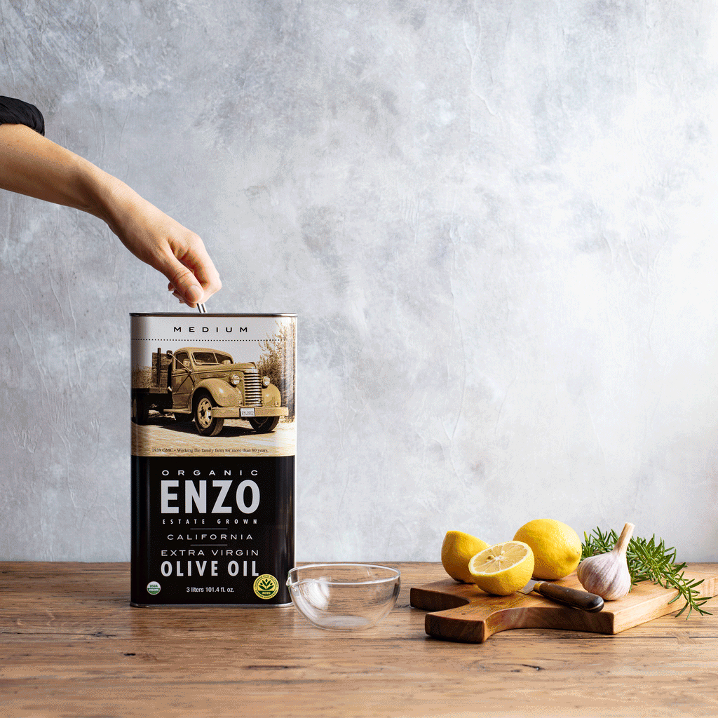 ENZO'S TABLE Italian Heritage. California Soil.