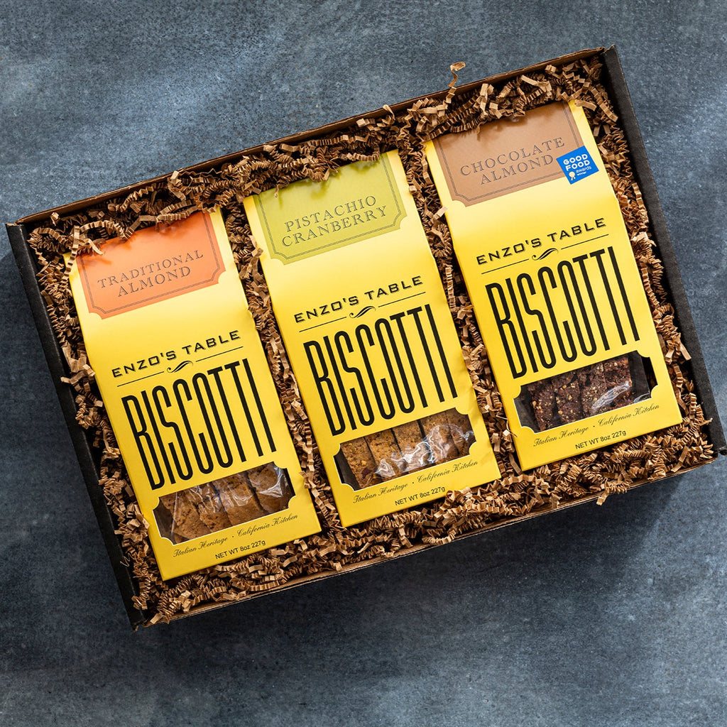 ENZO'S TABLE Italian Heritage. California Soil.