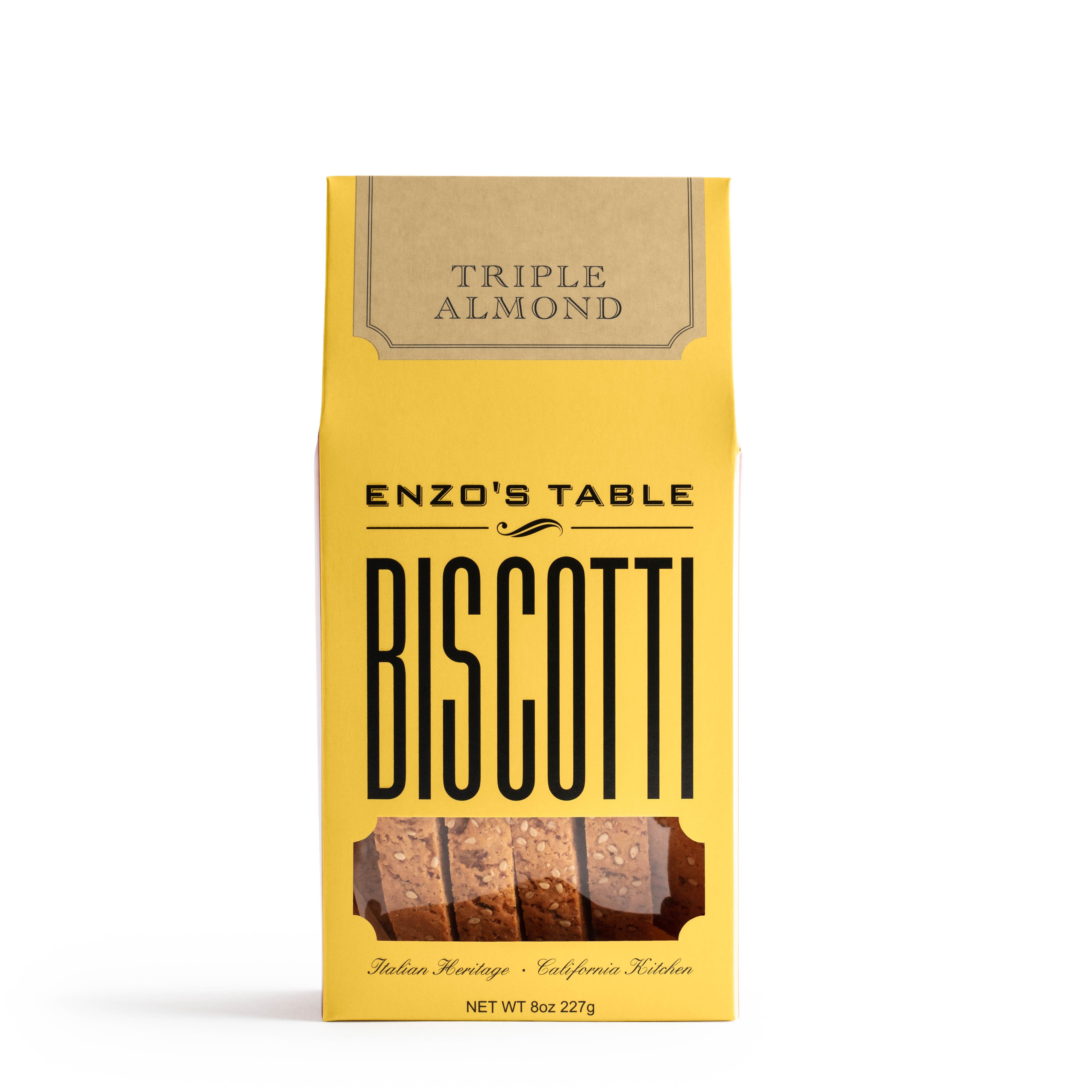 Triple Almond Biscotti
