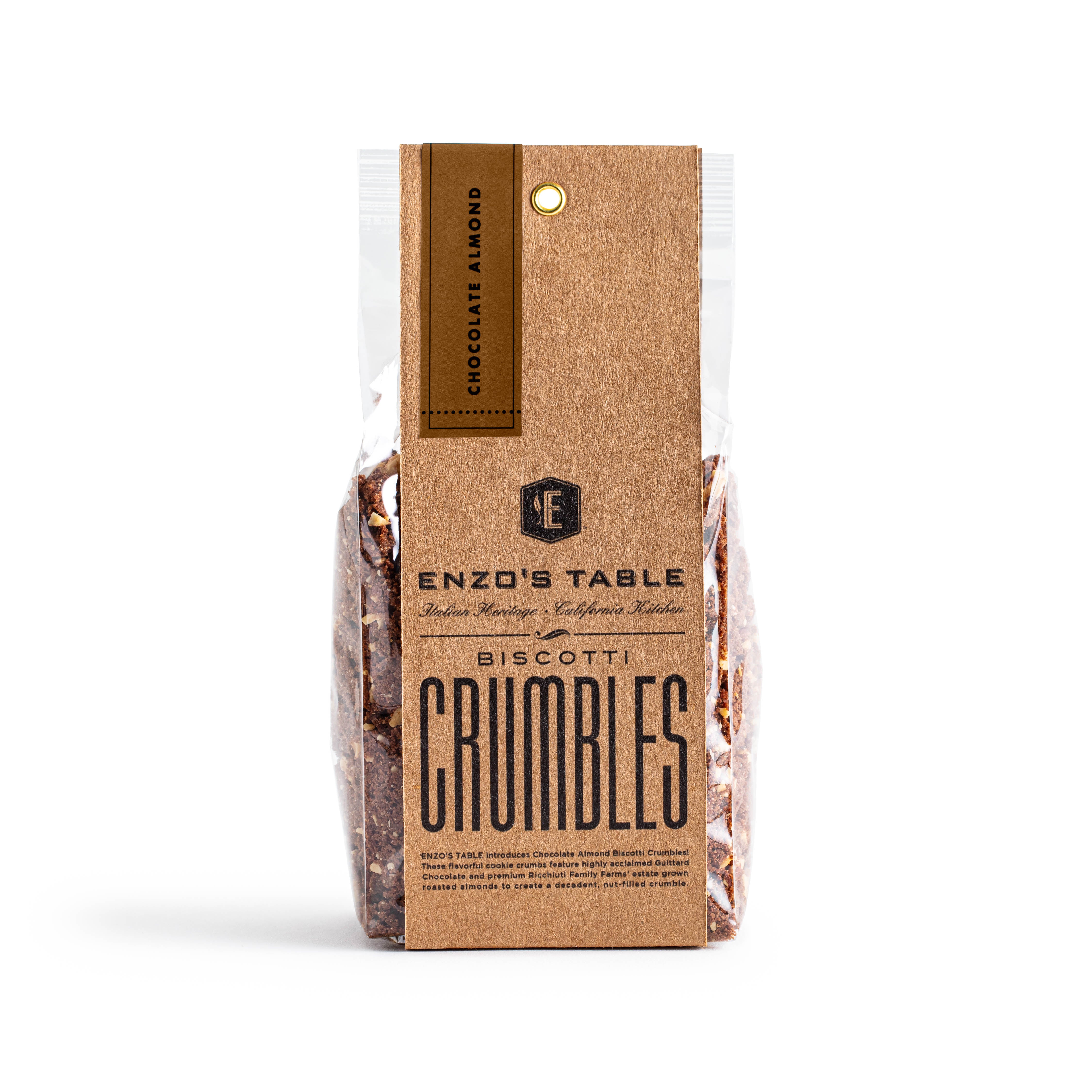 Chocolate Almond Biscotti Crumbles