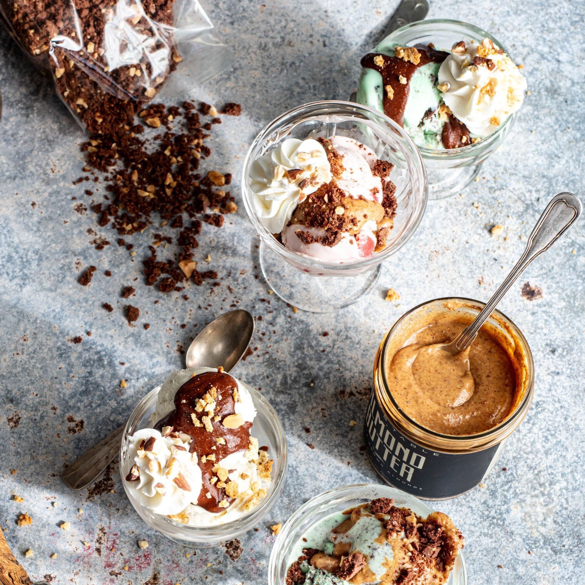 Chocolate Almond Biscotti Crumbles